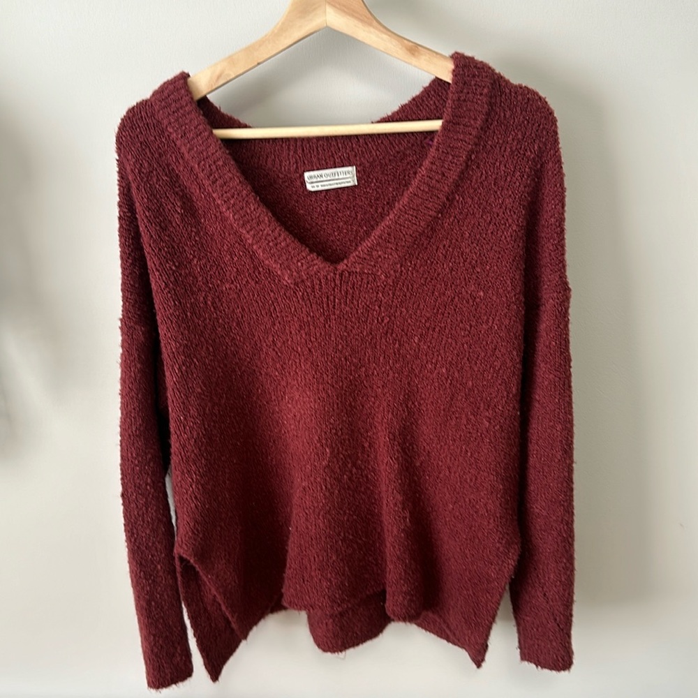 Urban outfitters red sweater xsmall